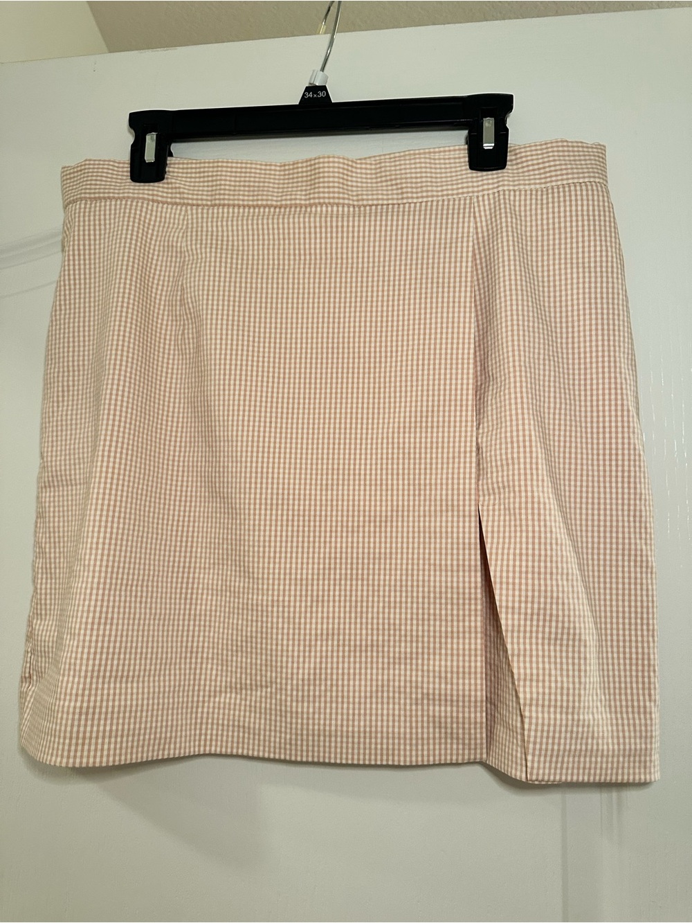 Alex Marie Gingham Mini Skirt